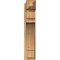 Ekena Millwork Merced Craftsman Rough Sawn Outlooker, Western Red Cedar, 8"W x 28"D x 40"H OUT08X28X40MRC04RWR - alternate 2
